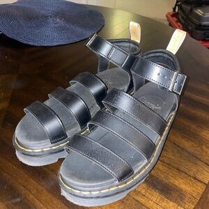 Doc Martin BLAIRE HYDRO LEATHER STRAP SANDALS